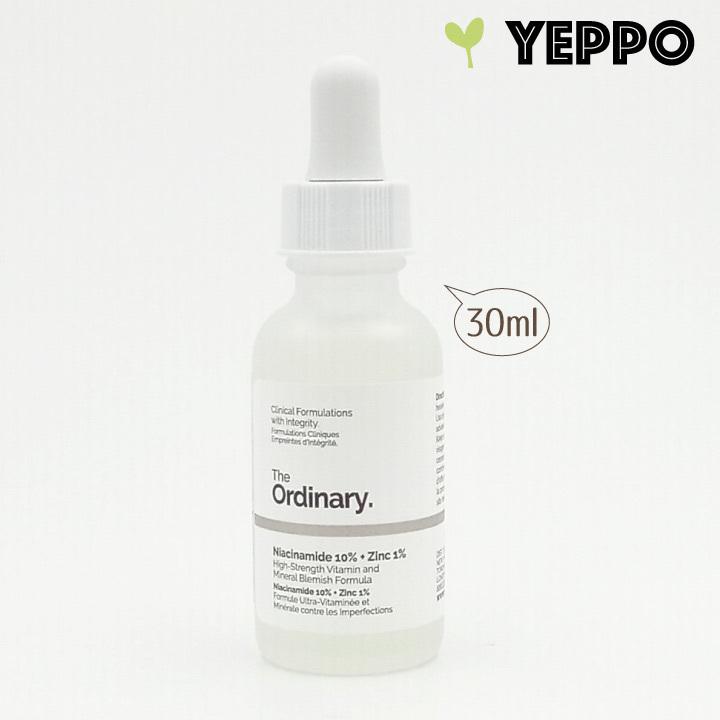 美容液 ナイアシンアミド10% + 亜鉛1%30ml アンプル セラム The Ordinary ジオーディナリー｜yeppo