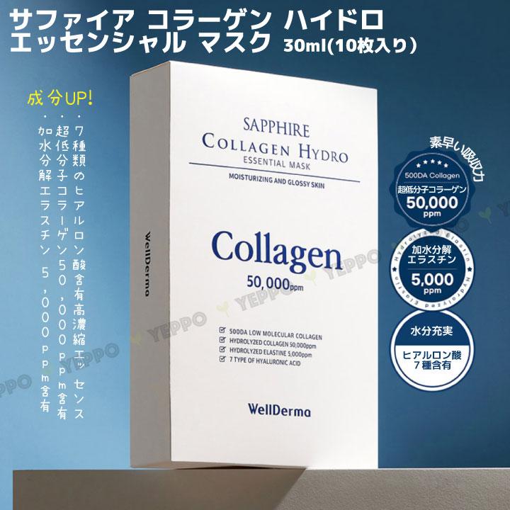 10枚 シートパック (1つ選択) 韓国パック WellDerma ウェルダーマ