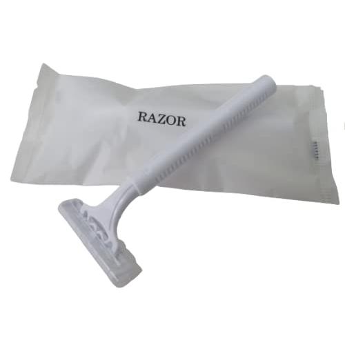 カミソリ 業務用使い捨てT字カミソリ RA二枚刃 ホテルアメニティ 1000