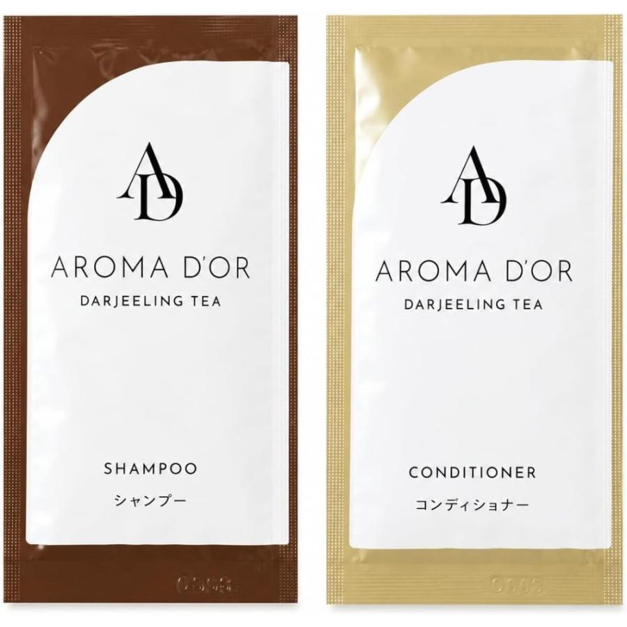 アロマドール シャンプー＆コンディショナー パウチ セット 12ml 各10