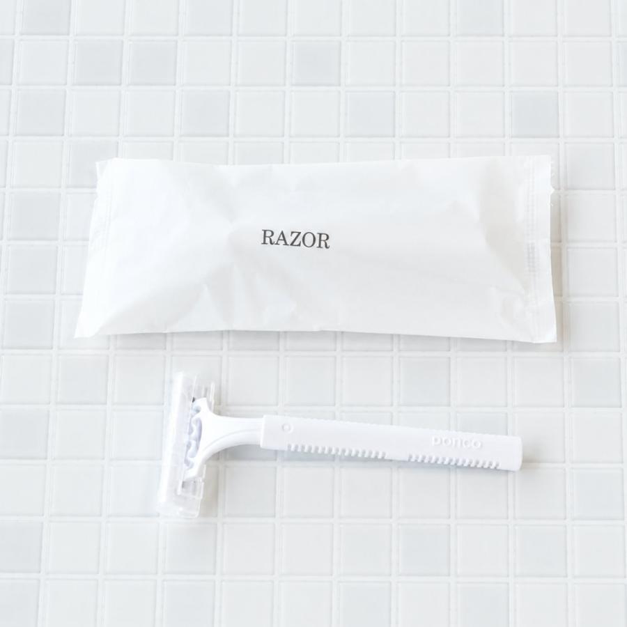 フィード 業務用使い捨てカミソリ（RA二枚刃）200本入り T字カミソリ T 