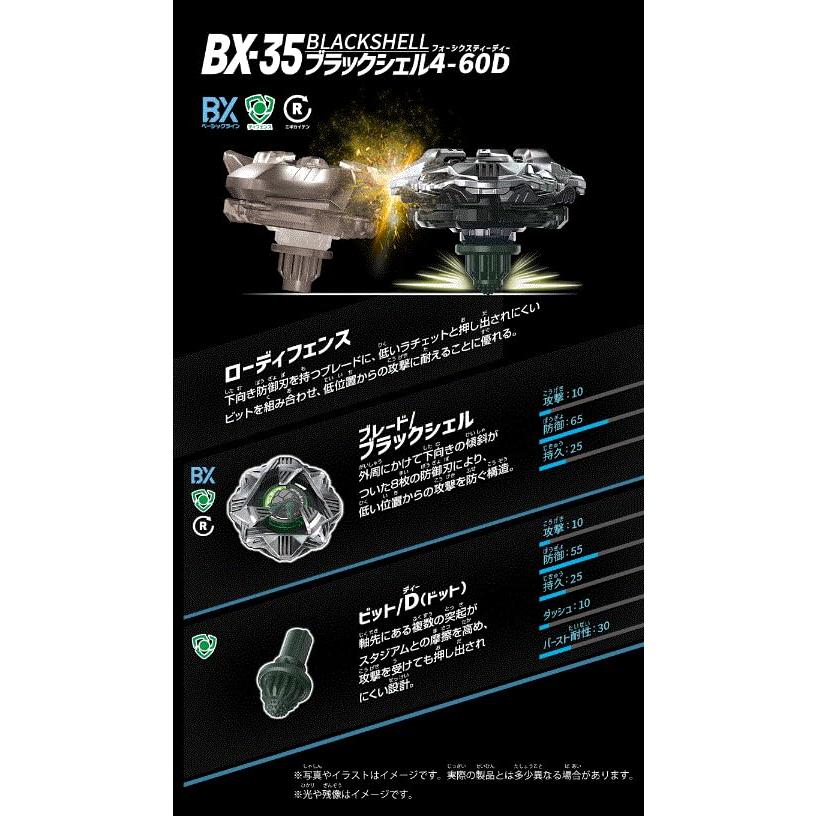 6個セット(各3個) ／ ベイブレード X BX-35 ランダムブースターVol.4 