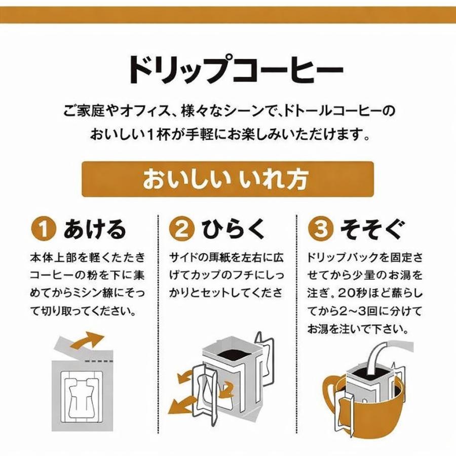 4種 各10個計40個 (C-10) ] ドトールコーヒー ドリップパック ドリップ