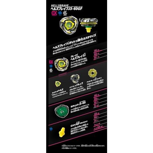 3種セット / ベイブレード X BX-42 ラバーカスタムグリップ ブルーVer