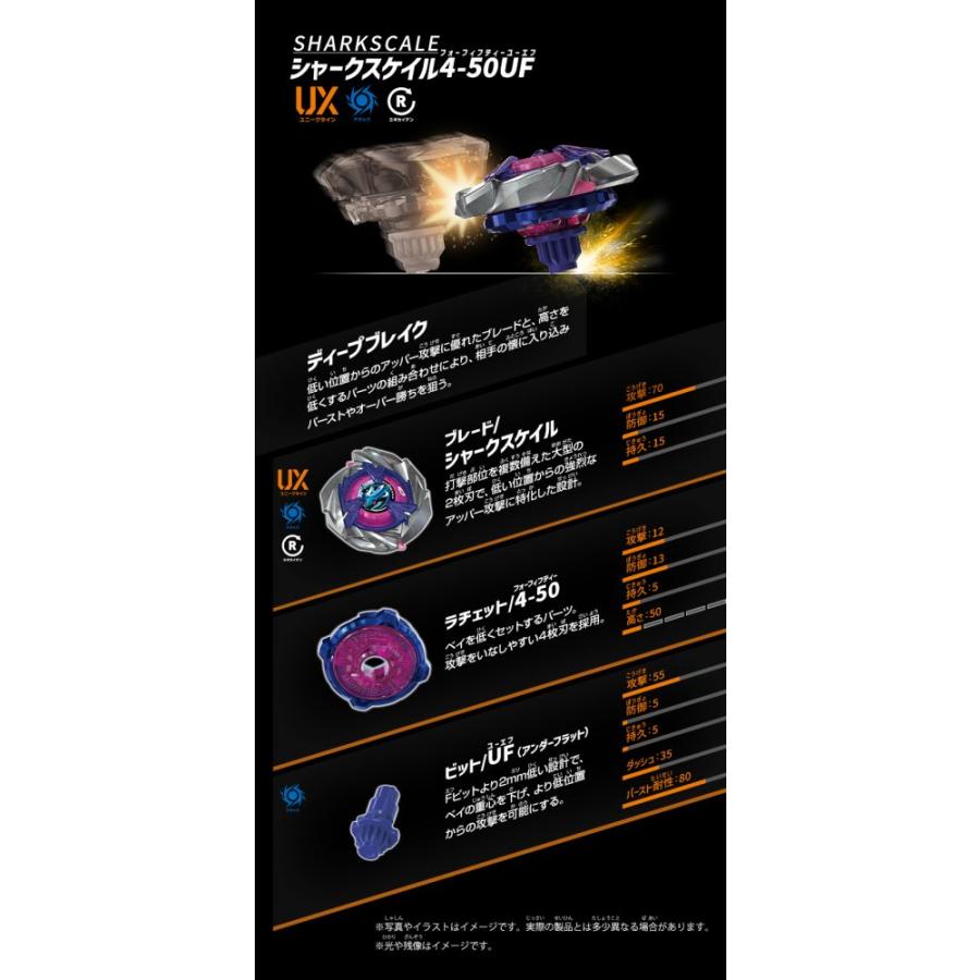 タカラトミー(TAKARA TOMY) BEYBLADE X ベイブレードX UX-15 シャーク