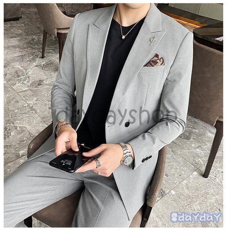 憧れ メンズスーツ セットアップ フォーマル 無地スーツ タキシードスーツ ダブルボタンスーツ 二次会 成人式 就職活動 ビジネススーツ 結婚式 披露宴 おしゃれ Www Ampselectric Com