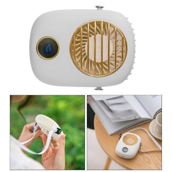 お待たせ ファンヒーター ポータブル ファン U ハンドヘルド ウェアラブル ネック ファン 静音ミニ 3 スピード ファン ホワイト Www Threeriversofs Com