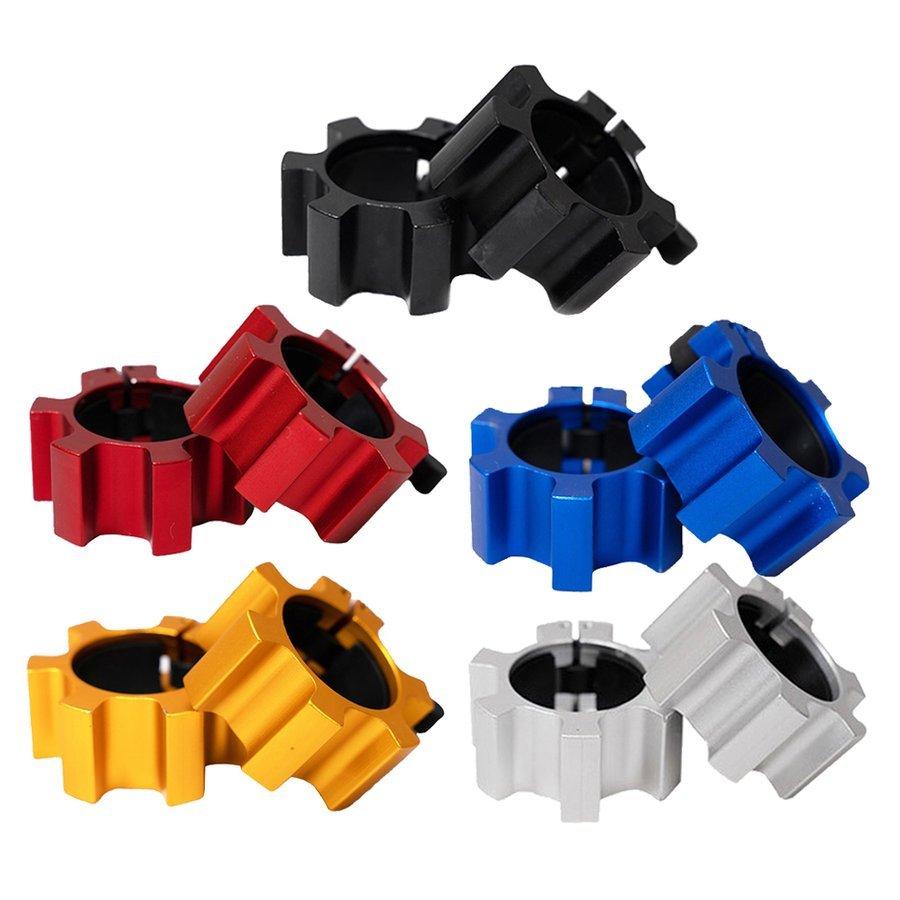 売れ筋がひ新作 アクセサリー 2xバーベルカラー50mm 2インインオリンピックジムダンベルスピンロックバーシャフトクリップ Www Threeriversofs Com
