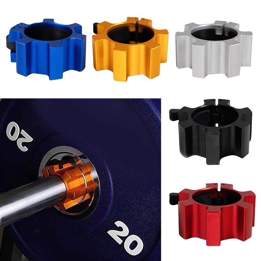 売れ筋がひ新作 アクセサリー 2xバーベルカラー50mm 2インインオリンピックジムダンベルスピンロックバーシャフトクリップ Www Threeriversofs Com
