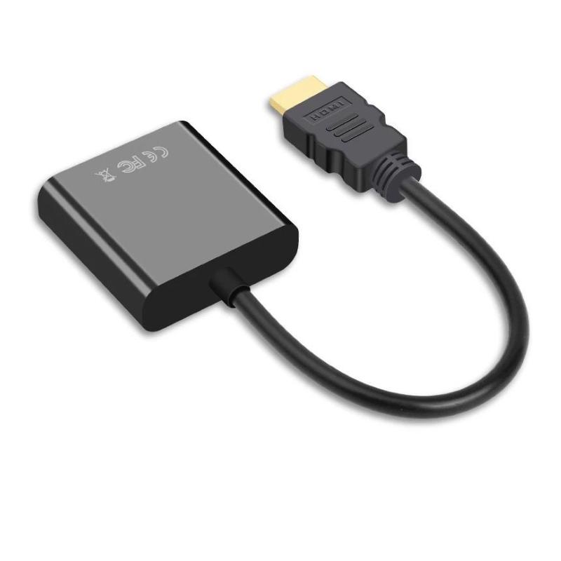 HDMI to VGA 変換 アダプタ ケーブル hdmi vga 変換アダプタ 変換ケーブル D-sub15pin HDMI オス VGA メス 変換器 スイッチ ノートPC リモートワーク モニター｜yeti｜12