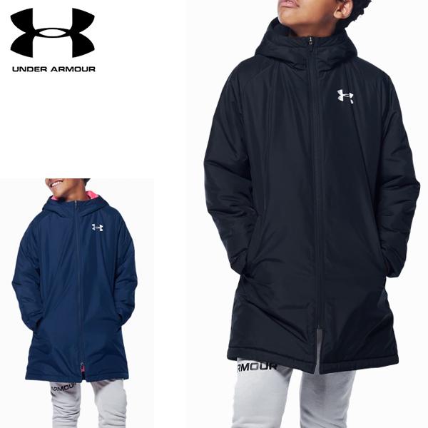 アンダーアーマー under armour ジュニア中綿コート インサレーションコート ベンチコート 撥水加工 ドライ 軽量 1347322 1347322スポーツ・イング 通販