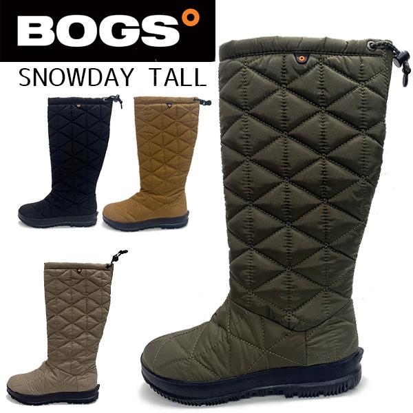BOGS ボグス レディース ミドル ブーツ スノーシューズ  スノーブーツ ウインターシューズ ウインターブーツ 冬 靴 防水 防滑 防寒 SNOWDAY TALL 72237  BOS | 