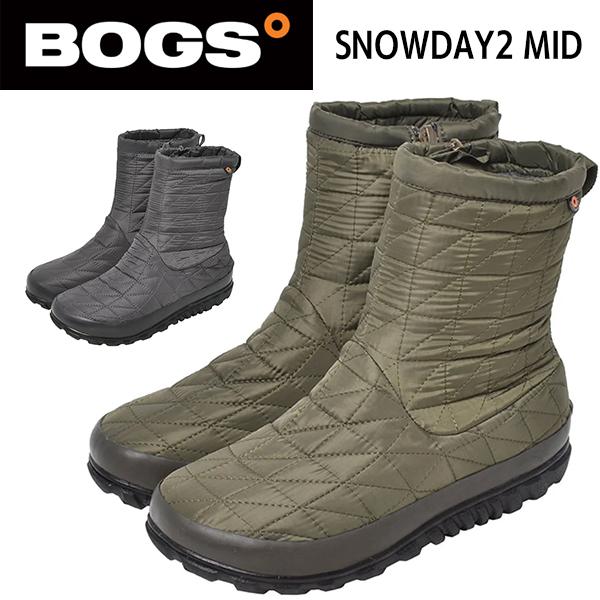 BOGS ボグス レディース スノーデイ 2 ミッド ミドル ブーツ スノーブーツウインターブーツ ユニセックス 冬 靴 防水 防滑 防寒 SNOWDAY 2 MID 72697 BOS | 