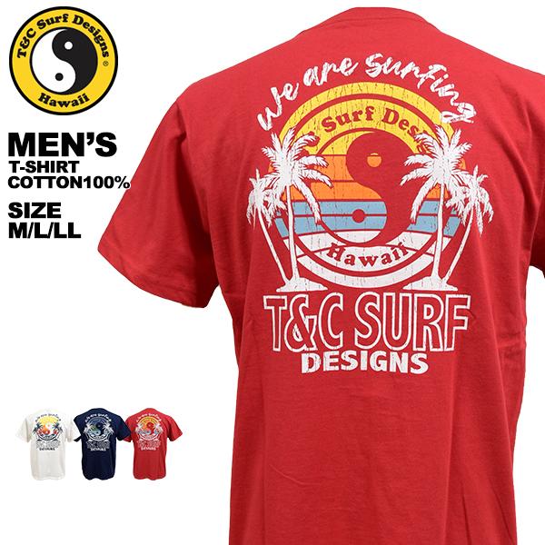 ティーアンドシーサーフデザイン t&c surf designs タウン&カントリー Tシャツ メンズ レディース 半袖 綿100％ M L