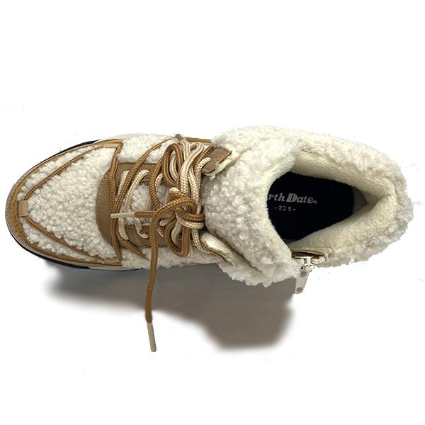 ノースデイト レディース ブーツ 冬 靴 スノーシューズ スノー ウインター ダウンブーツ ガラス繊維 耐水 防水 防滑 防寒 North Date KH6002 BOS |  | 03