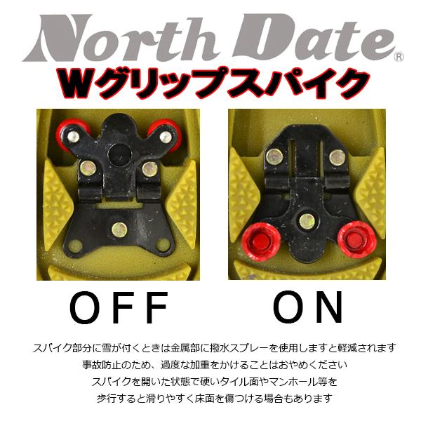 ノースデイト レディース スノーシューズ ブーツ スノー ウインター スパイク サイドゴア タンク底 防滑 撥水 吸湿発熱 防寒靴 North Date KH7086 BOS |  | 10