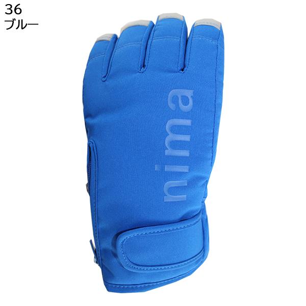 nima ニーマ スキーグローブ キッズ 雪遊び NGJ-754 : スポーツ