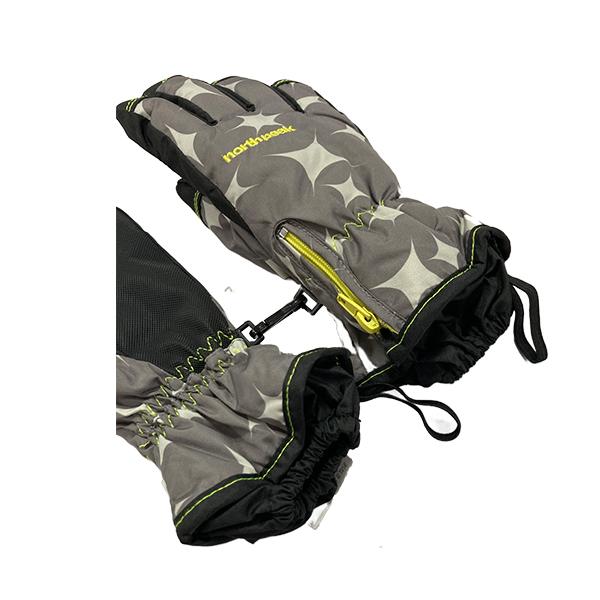 ノースピーク north peak ジュニア スノーグローブ キッズ 五本指 手袋