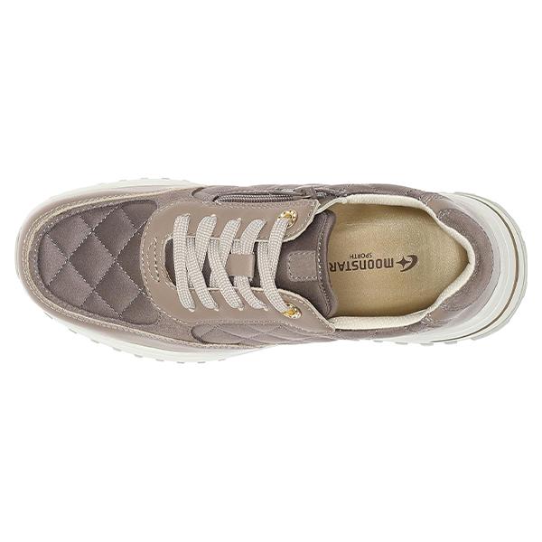 ムーンスター スポルス レディース スニーカー 外反母趾  コンフォートシューズ 本革 革靴 3E 衝撃吸収 軽量 撥水加工 MOONSTAR SPORTH SP0801 BOS |  | 04