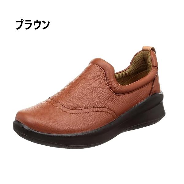 ムーンスター スポルス レディース スニーカー スリッポン 外反母趾 コンフォートシューズ 本革  4E 衝撃吸収 軽量 撥水加工 MOONSTAR SPORTH SP2002 北海道 BOS |  | 06