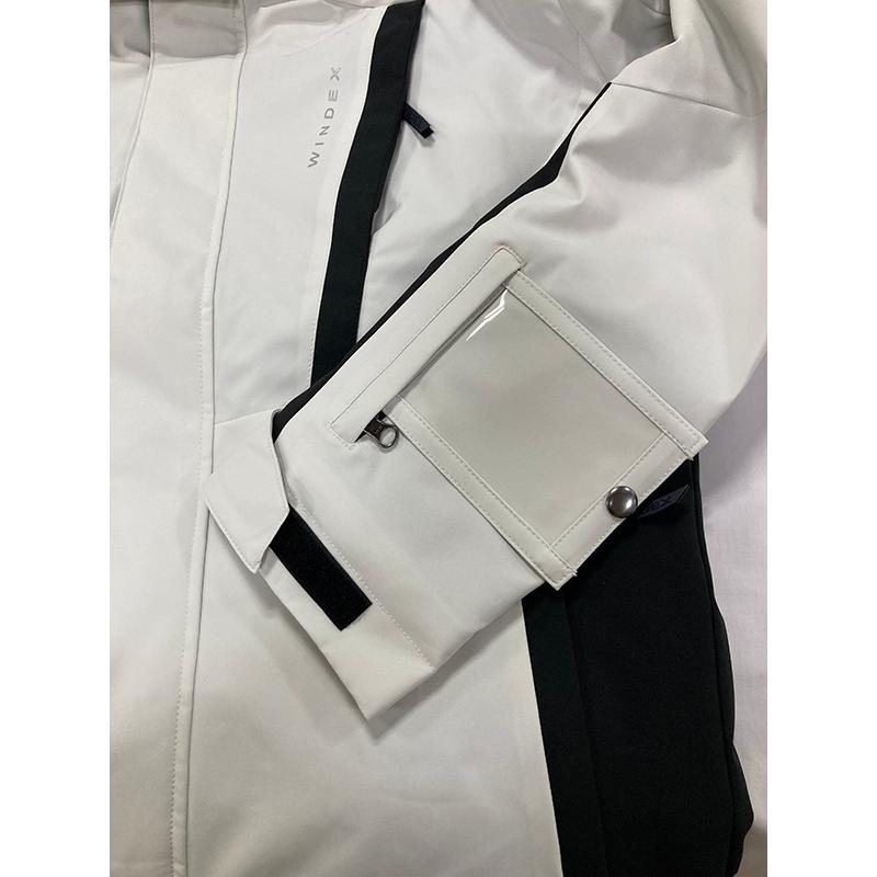 ウィンデックス メンズ スキーウェア 上下セット WS-8801 : スポーツ