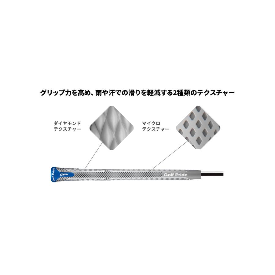 ゴルフプライド　CPX　グレー　バックライン無　Golf Pride | Golf Pride | 05