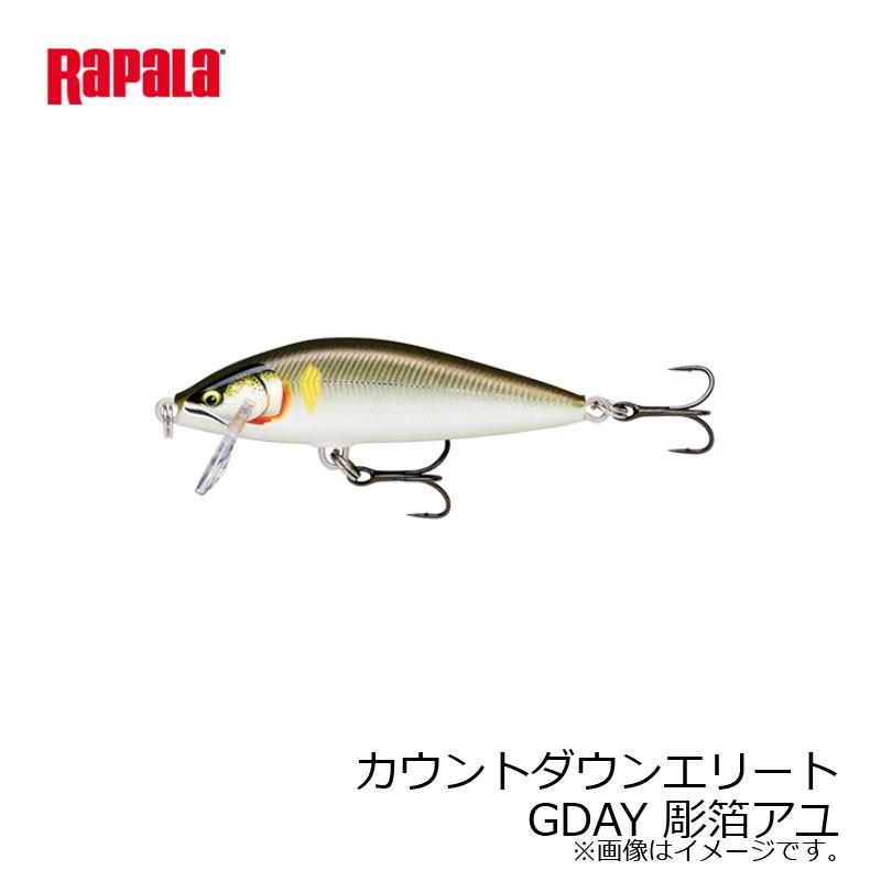 ラパラ カウントダウンエリート CDE75-GDAY 彫箔アユ : 釣具の