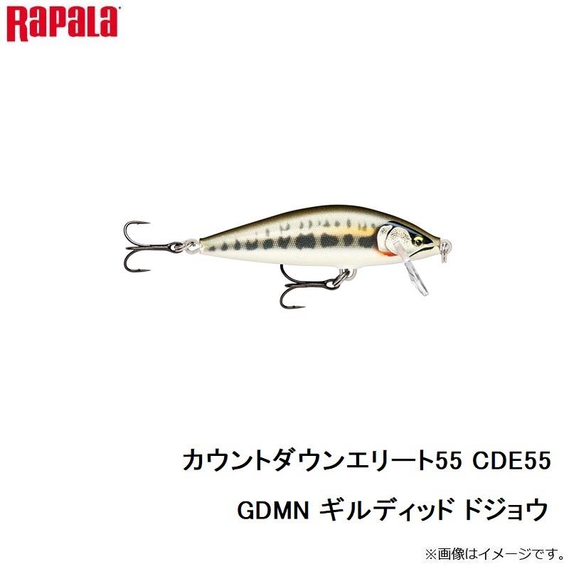 ラパラ カウントダウンエリート55 CDE55-GDMN ギルディッドドジョウ