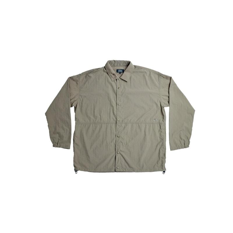 アブ Abu ナイロンコーチジャケット ベージュ M : 釣具のFTO ヤフー店 