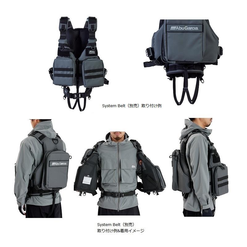 アブ Abu システムゲームベスト コーティングブラック : 釣具のFTO