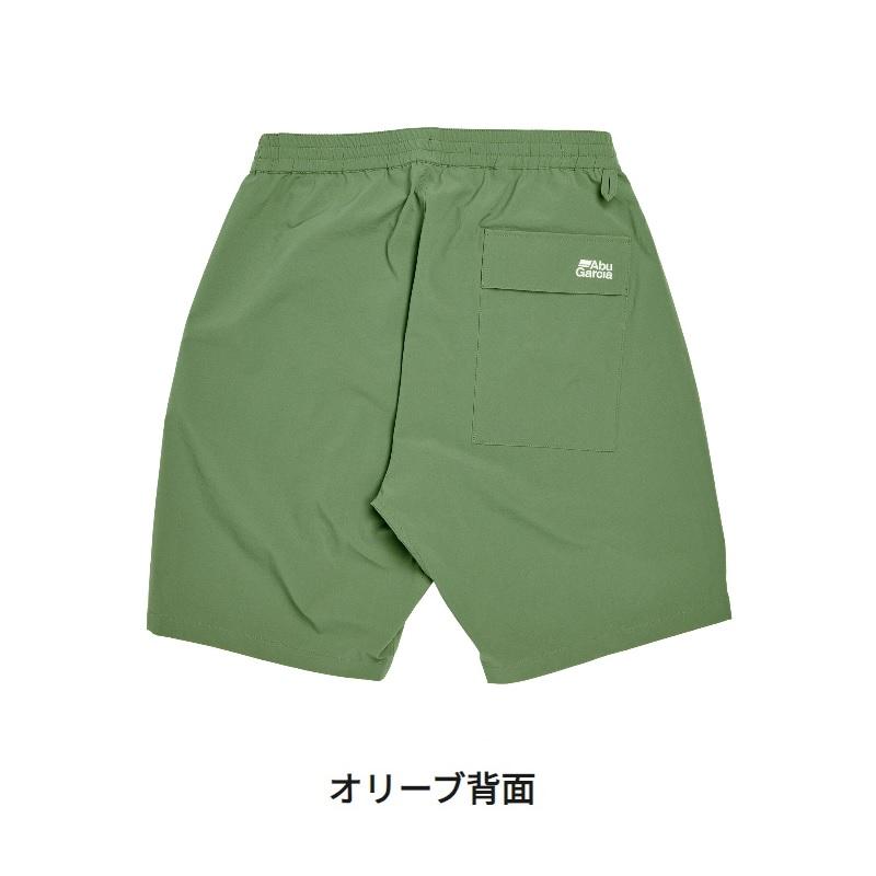 アブ　ウォーターレジスタントフィッシングショートパンツ オリーブ XL_1