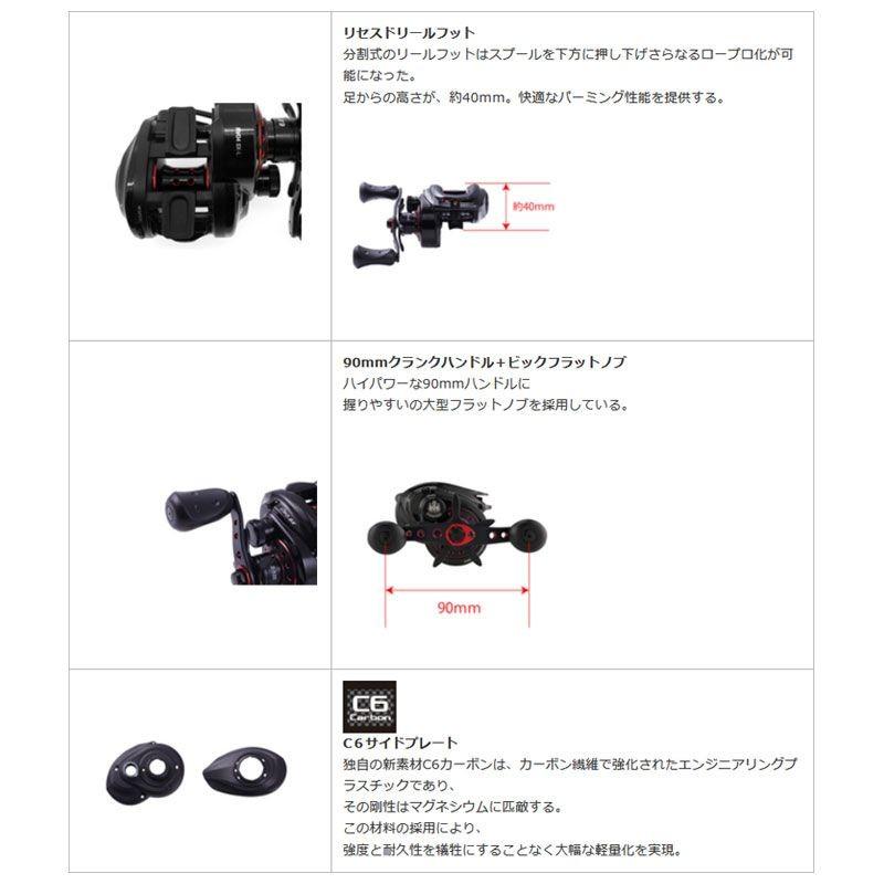 アブ REVO SX-HS(右ハンドル) / アブガルシア リール :0036282064621:釣具のFTO ヤフー店 - 通販