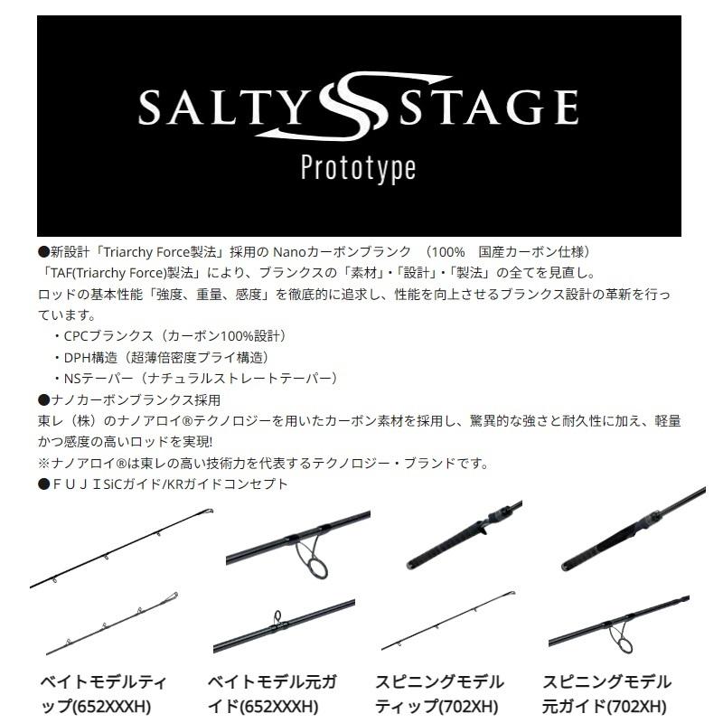 アブ ソルティーステージ プロトタイプ ボートシーバス XBSC-682M
