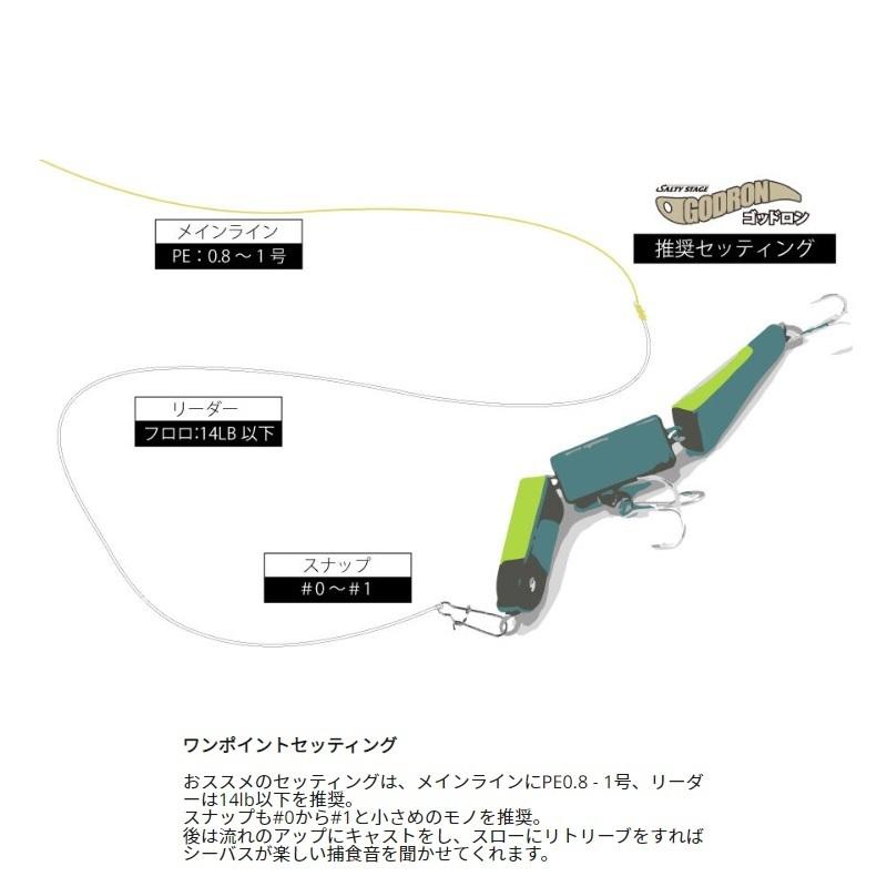 アブ　SSGDRN100MM7.7G-ASM ソルティーステージ ゴッドロン 7.7g アオイソメ｜yfto2｜03