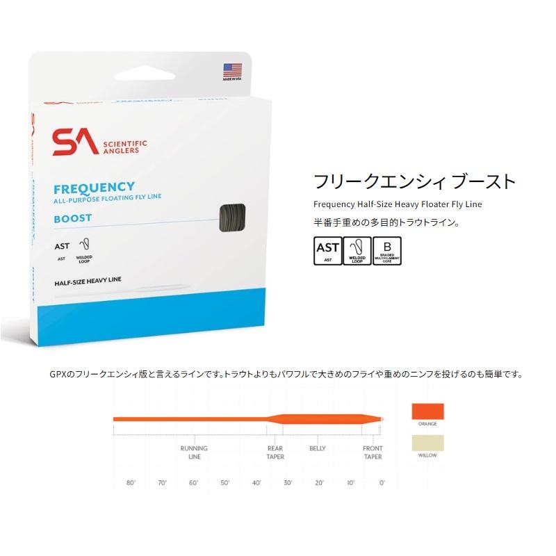 ティムコ SA フリークエンシィ ブースト WF7F WILLOW ティムコ フライライン SA フリークエンシィ ブースト WF7F WILLOW