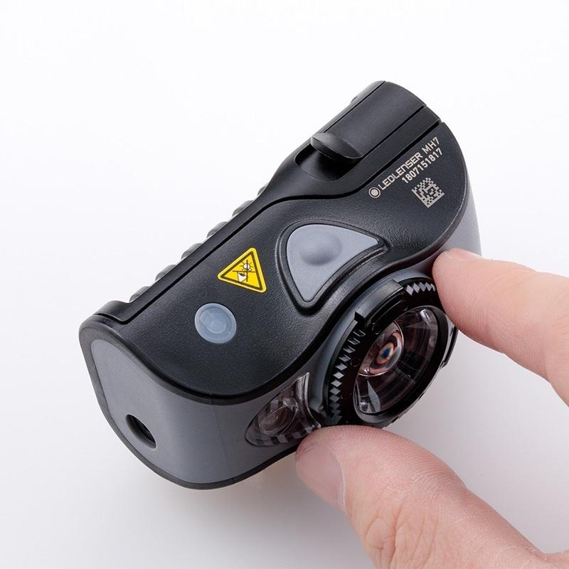 レッドレンザー　MH7 美品 Ledlenser MH7 ｜登山・釣り用ヘッドライト｜レッドレンザー公式通販