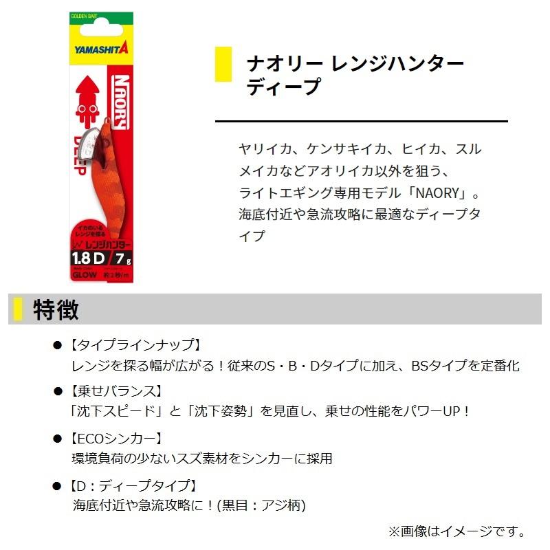 ヤマシタ ナオリー レンジハンター ディープ 1.8D 007 オール
