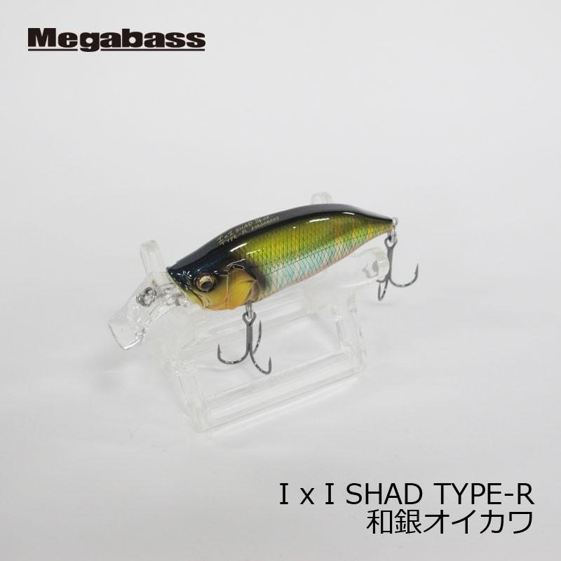 Megabass（メガバス） IXI SHAD （アイバイアイシャッド） TYPE-R 和銀