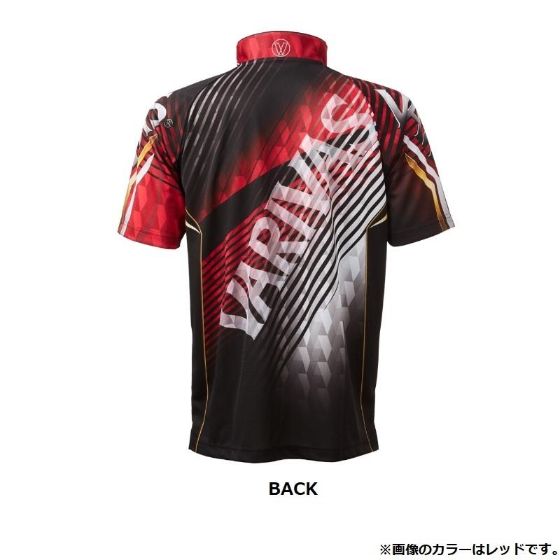 バリバス VAZS-22 ドライジップシャツ 半袖 LL ゴールド : 釣具のFTO