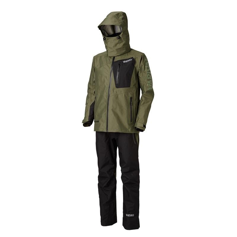 バリバス VARS-12 ドライアーマー アクティブレインスーツ M カーキ