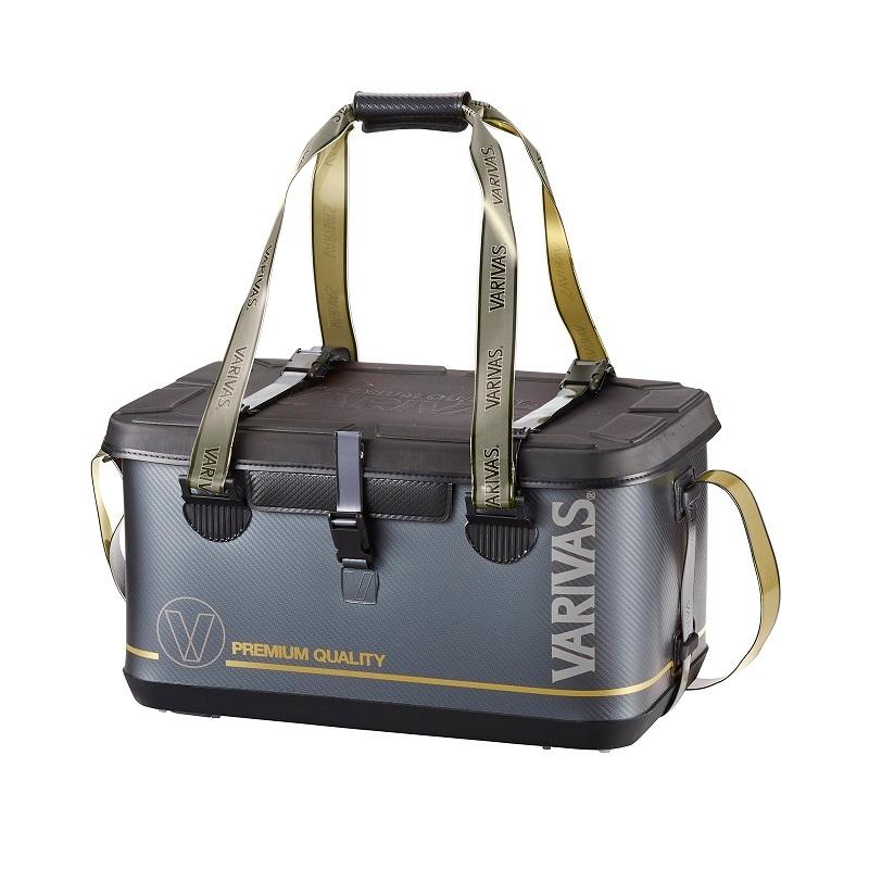 バリバス VABA-70 公魚工房 タックルバッグ シルバー×ゴールド  