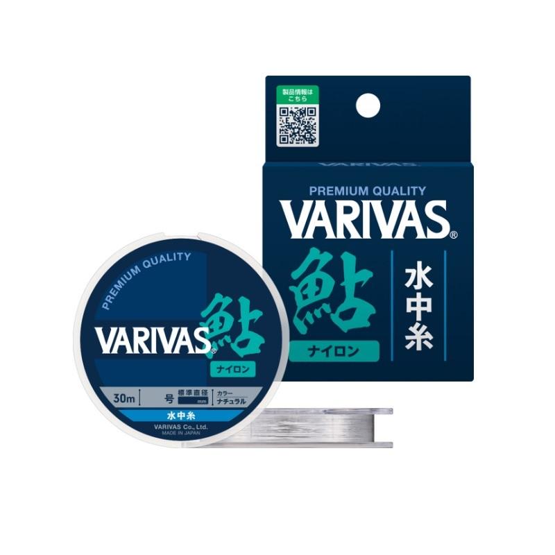 バリバス VARIVAS 鮎 水中糸 ナイロン 30m 0.3号 ナチュラル/ 水中糸