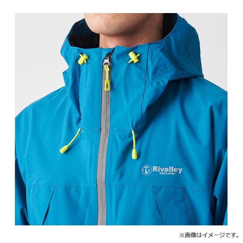 リバレイ 6431 RL コンフォータブルレインスーツ LL ライム