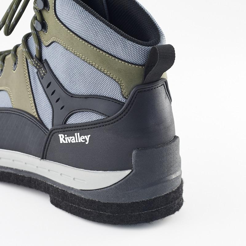 リバレイ 5421 RV ドレインウェーディングシューズII FE L グレー