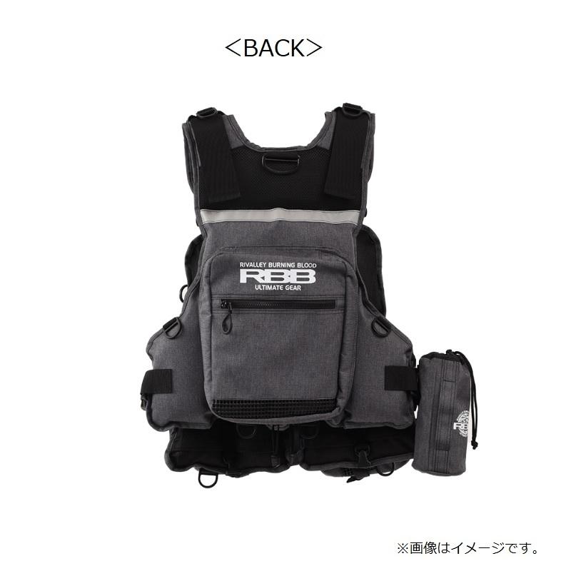 リバレイ 7637 RBB タイドゲームベスト グレーデニム : 釣具のFTO