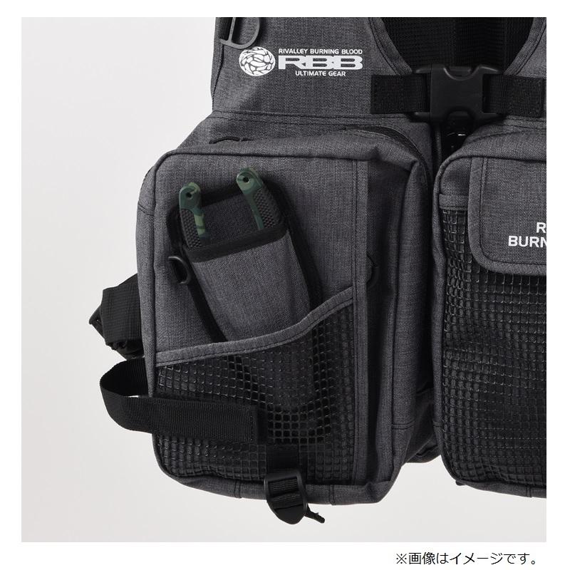 リバレイ 7637 RBB タイドゲームベスト グレーデニム : 釣具のFTO