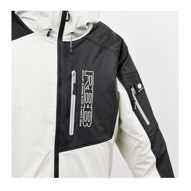 リバレイ 7687 RBB フィッシャーマンWDジャケット M ブラック : 釣具の