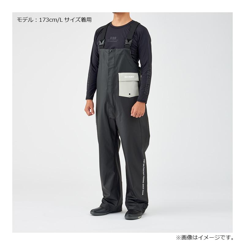 リバレイ　7708 RBB オフショアサロペット ブラック M_2