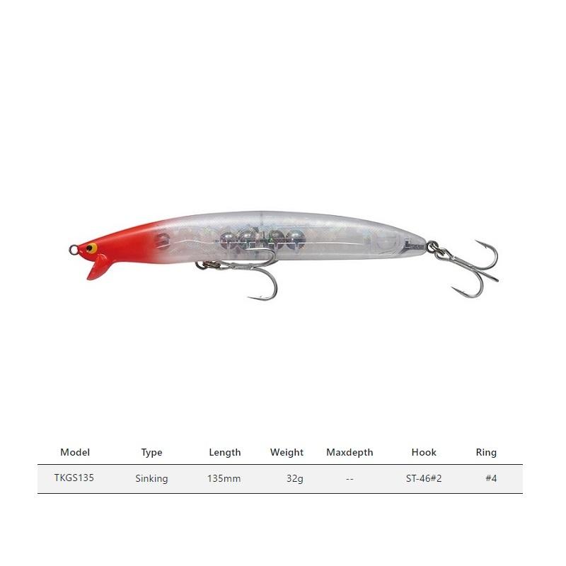 タックルハウス Tuned K-TEN TKGS135 初回限定 #MN2 ワインRDヘッド