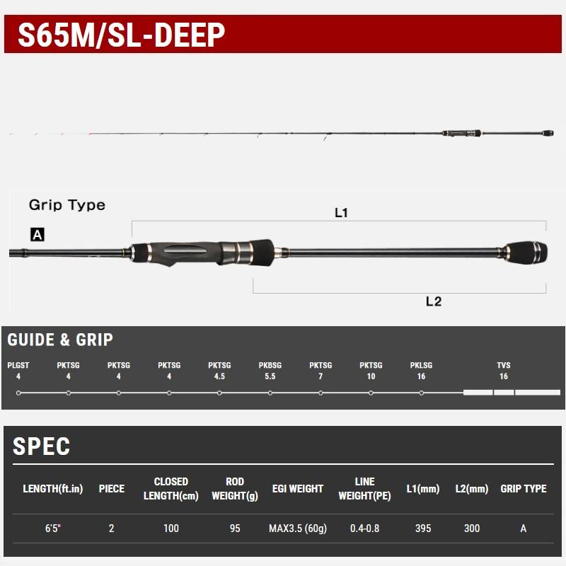 エイテック ティップバン SSD S65M/SL-DEEP : 釣具のFTO ヤフー